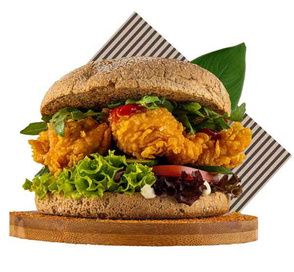 szybka i idealna panierka do kurczaka w burgerze